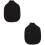 2Pièces De Protection Raquette Noir Fermeture Zippée Robuste 6