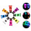 8pcs Fluorescent Face Paint Cosmetic Material Top Coat Painted 6