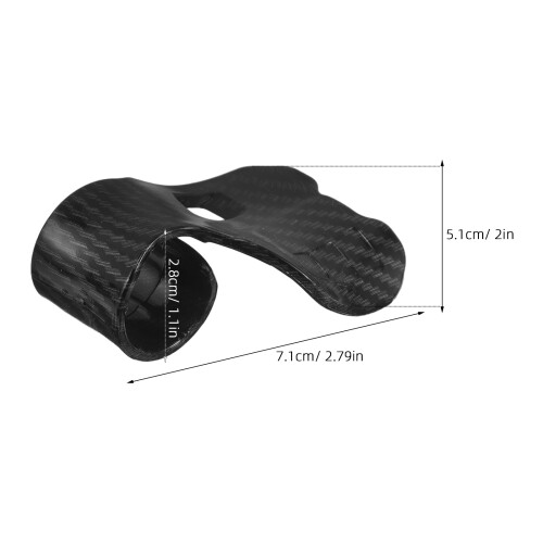 5Pcs Motorcycle Cruise Assist Throttle Control Black Plastic Handlebar 2