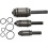3PCS Tail Pipe Expander Muffler Spreader Set for Exhaust  with Quick Pipe Expansion 3