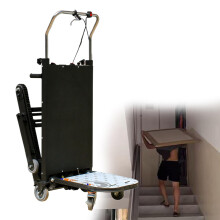 Electric Stair Climbing Hand Truck 500kg Load Powered Dolly with Brushless Motor and Battery