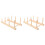 2Pcs Space-Saving Wooden Thread Rack for Spools Storage in Brown 4