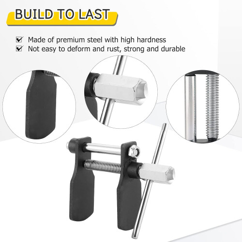 Brake Caliper Tool for Easy Pad Replacement, Quick Piston Retraction, Universal Spreader Kit 1