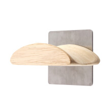 3Pièces Rangement Casque Bois Coloré Support Mural Stable Élégant