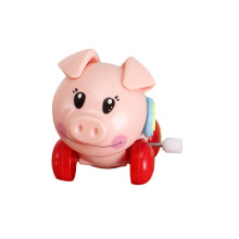 3Pièces Jouets À Remonter Cochons Plastique Multicolores Pour Enfants
