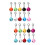20Pièces Accessoires Collier Chat Cloches Métal Variés 8