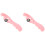 2Pièces Briseur Ampoules Rose Outil De Solide En ABS 4