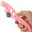 2Pièces Briseur Ampoules Rose Outil De Solide En ABS 11