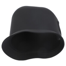 2Pièces Étui Silicone Protecteur Caméra Flexible Noir