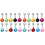 20Pièces Accessoires Collier Chat Cloches Métal Variés 3