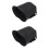2Pièces Étui Silicone Protecteur Caméra Flexible Noir 6