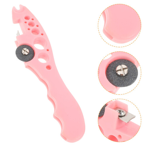 2Pièces Briseur Ampoules Rose Outil De Solide En ABS 2