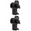 2Pièces Accessoire Pivot ABS Pour Support Projecteur Noir Polyvalent 7