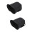 2Pièces Étui Silicone Protecteur Caméra Flexible Noir 8