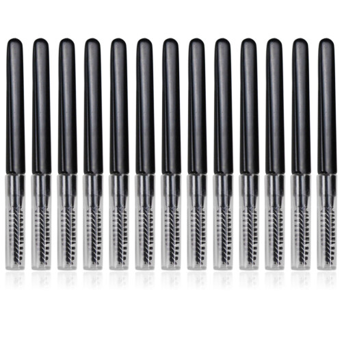 80Pièces Outil Sourcils Noire Nylon Couvercles Protège