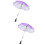 2Pièces Ombrelle Poussette Bébé Violet Usage Extérieur Design Simple 7