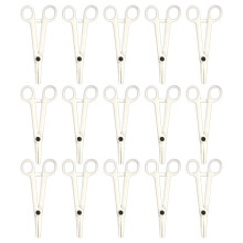 45Pièces Pinces Percing Jetables Plastique Blanches Outil Corps Précis