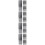 80Pièces Outil Sourcils Noire Nylon Couvercles Protège 8