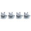4Pièces Décorations Chats Adorables En Résine Pour Table Maison 4