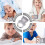 2Pièces Jouet Hochet Bébé Anneau Gris Ours Durable Stimulation 10