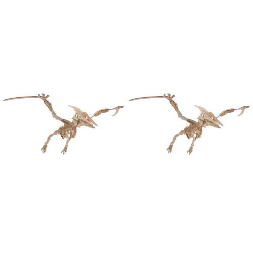 2 Pièces Kit 3D En Bois Ptérosaurien Pour Enfants 1