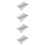 4Ensembles Coussin Main Cuir Argent Pour Usage Nail Art 8