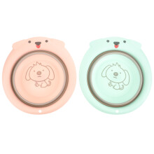 6Pièces Bassines Pliables Pour Bébé Colorées