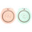 6Pièces Bassines Pliables Pour Bébé Colorées 1