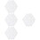 120Pièces Jetons De Backgammon Blancs Ronds Accessoires Jeu Éducatif 2