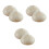 6Pièces Jouets Simulation Bao PVC Décor Maison 9