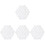 120Pièces Jetons De Backgammon Blancs Ronds Accessoires Jeu Éducatif 8