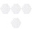 120Pièces Jetons De Backgammon Blancs Ronds Accessoires Jeu Éducatif 7