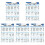 5Pièces Guide Clarinettes Chordes Papier Durable Multi Couleur 2