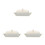 3Pcs Ceramic Butter Container with Lid Multi-Use Kitchen Cheese Dish 5