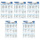 5Pièces Guide Clarinettes Chordes Papier Durable Multi Couleur 3