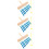 3Pièces Carillon À Vent Percussion Pour Enfants, Durable Bleu 10