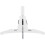4Pièces Support Clarinette Compact ABS Transparent Pour Débutants 9