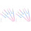 6Pièces Nail Art Pinceaux Fins Multi Usage Élégants Et Solides 2