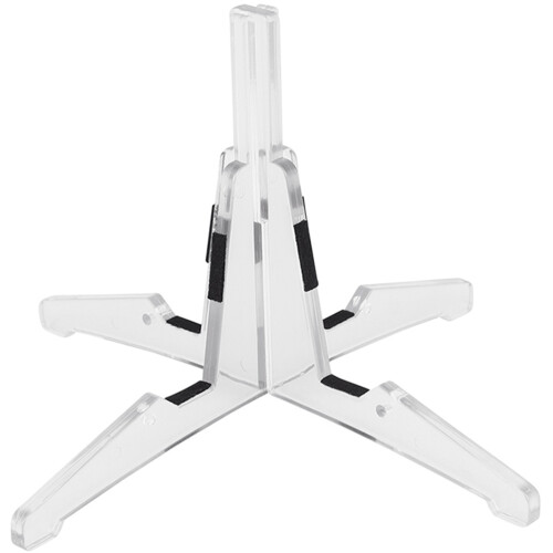 4Pièces Support Clarinette Compact ABS Transparent Pour Débutants 1