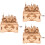 3Ensembles Boîte À À Bois DIY Puzzle Khaki 6