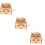 3Ensembles Boîte À À Bois DIY Puzzle Khaki 9