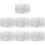 7Ensembles Brosse Silicone Blanche Outil Portable 9