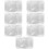 7Ensembles Brosse Silicone Blanche Outil Portable 10