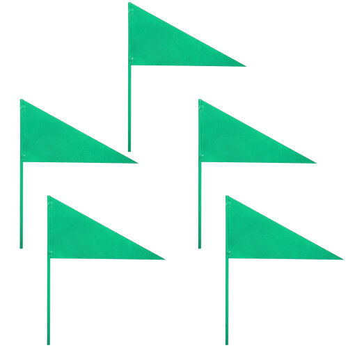 20Pièces Drapeaux De Marquage Fer Vert Petite Taille Durable 2