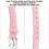 2Pièces Quartz Pour Rose Bracelet PU Confortable 10