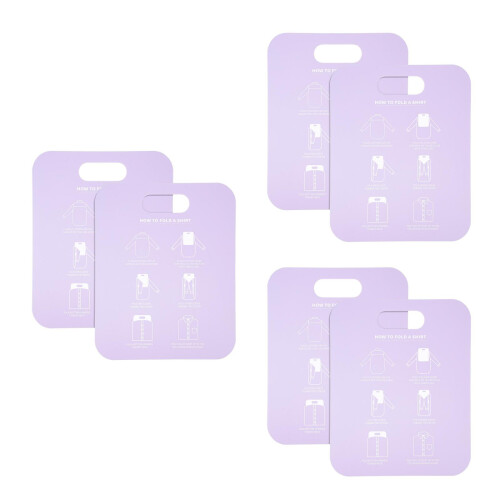 6Pièces Liner Violette PP Pour Pliage Rangement 2