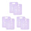 6Pièces Liner Violette PP Pour Pliage Rangement 8