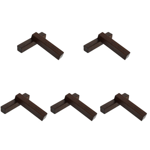 10Pièces -Papiers Bois Fonçé Pour 1