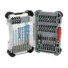 PRO impact schroefbits en multi-constructie boorset, 35 stuks - BOSCH - 2608522518