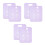 6Pièces Liner Violette PP Pour Pliage Rangement 5